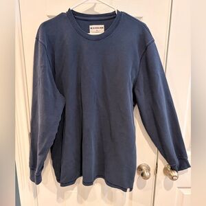 The Normal Brand Blue Waffle Knit Men’s Shirt